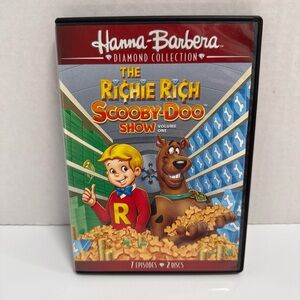 Hanna-Barbera The Richie Rich & Scooby-Doo Show DVD - Red/Brown Artwork